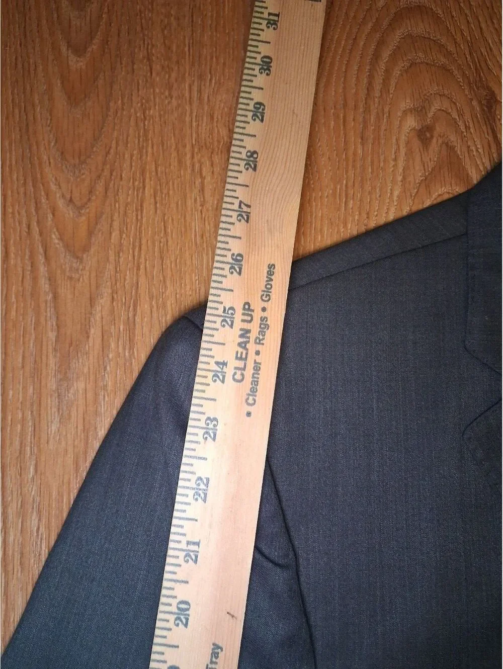 Ermenegildo Zegna Sport Coat 46R Gray Wool Made in Italy